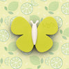 Marta XXL Lime - Profumatore per Auto Lime a forma di Farfalla