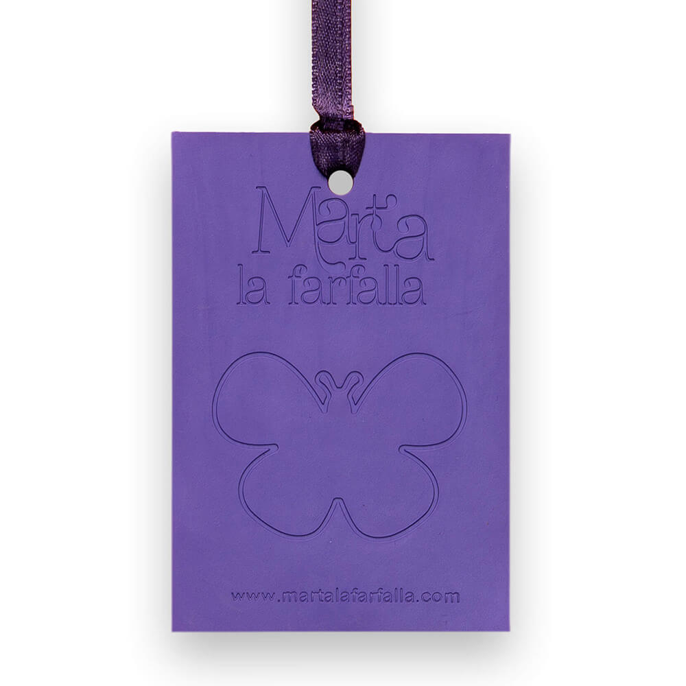 Marta Card Black Orchid