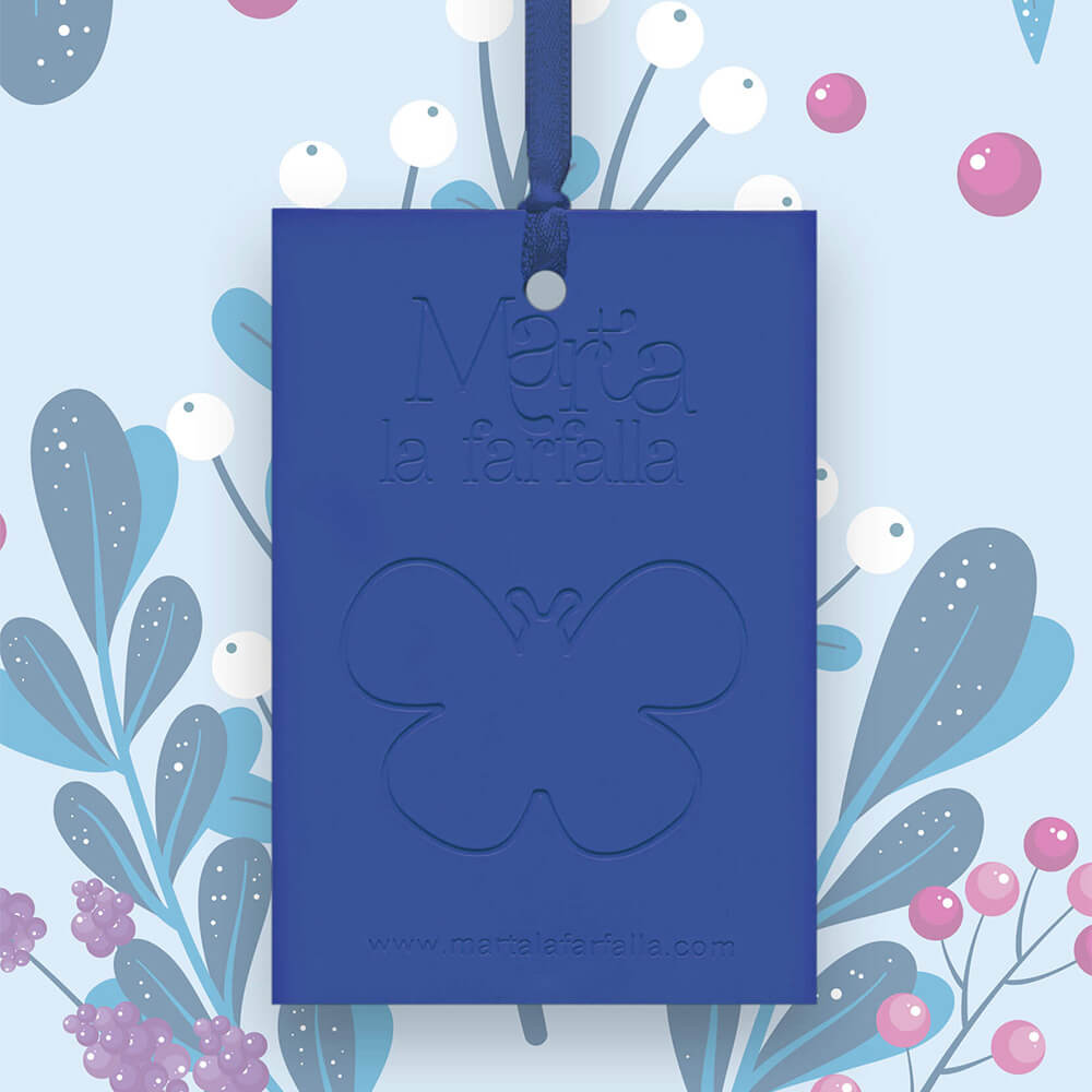 Marta Card Blue Ice - Apple and Patchouli Perfumer for Drawers and Cabinets